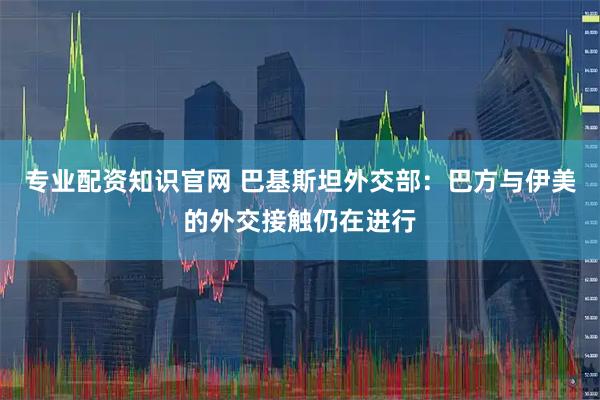 专业配资知识官网 巴基斯坦外交部：巴方与伊美的外交接触仍在进行
