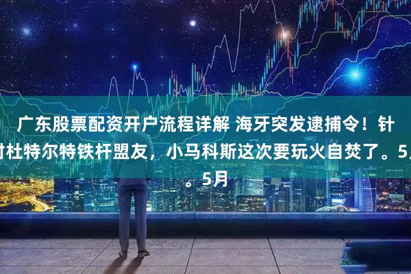 广东股票配资开户流程详解 海牙突发逮捕令！针对杜特尔特铁杆盟友，小马科斯这次要玩火自焚了。5月